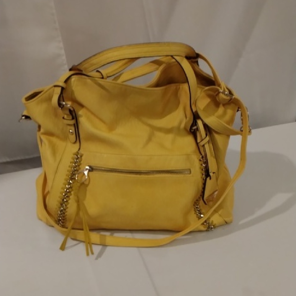 Jessica Simpson Yellow Shoulder Bag